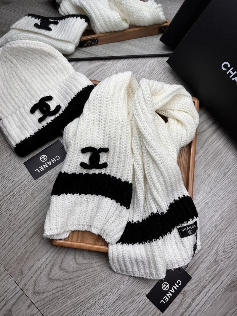 Chanel Caps Scarfs